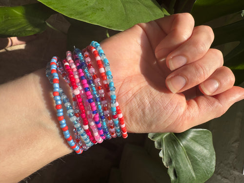 Friendship Bracelet + Stickers :)